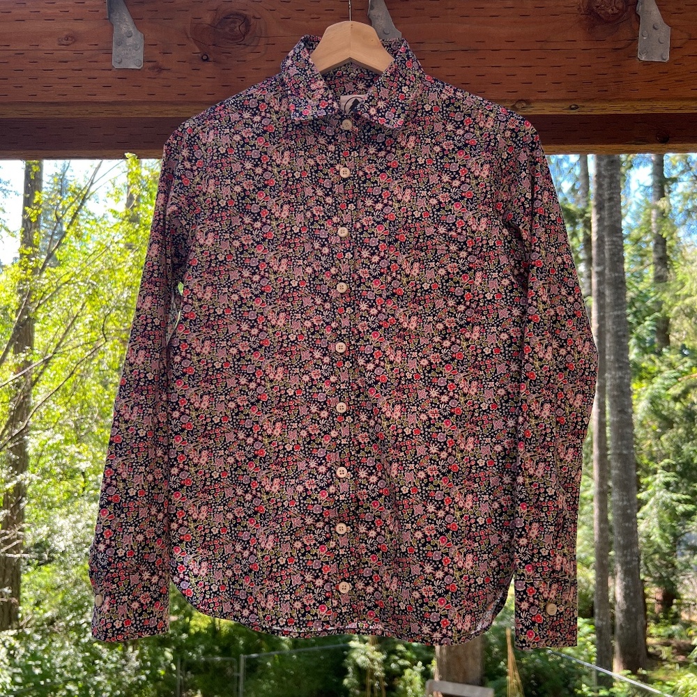 Tradlands Floral Print Button Down